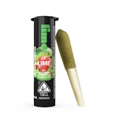 Lime - Live Resin & Hash Infused Lil' Lime (.6g Sativa Mini Pre Roll) - Strawberry Cough