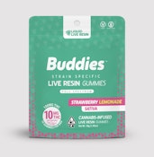 Buddies - Live Resin Gummies Strawberry Lemonade