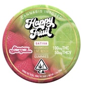 Happy Fruit - Strawberry Limeade - 100 THC + 50 THC-V