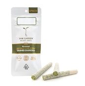 Raw Garden - Frosted Zinn (3) Crushed Diamond Infused Joints