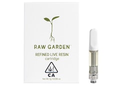 Raw Garden - Garlic Cookies 1.0g Live Resin Vape Cart