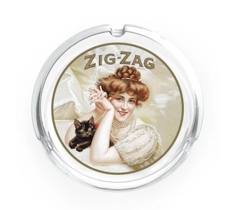 ZIG ZAG - Zig Zag Glass Ashtray