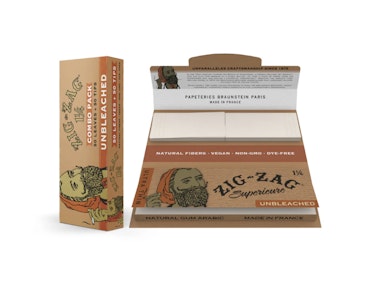 ZIG ZAG - Zig Zag 1 1/4 Unbleached Papers