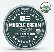 Extract Labs Organic CBD Muscle Cream