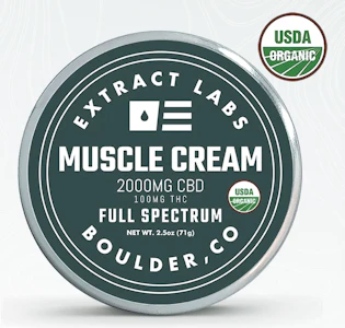 EXTRACT LABS - Extract Labs Organic CBD Muscle Cream
