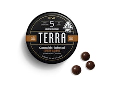 Terra Bites Dark Chocolate Espresso Beans (Kiva)