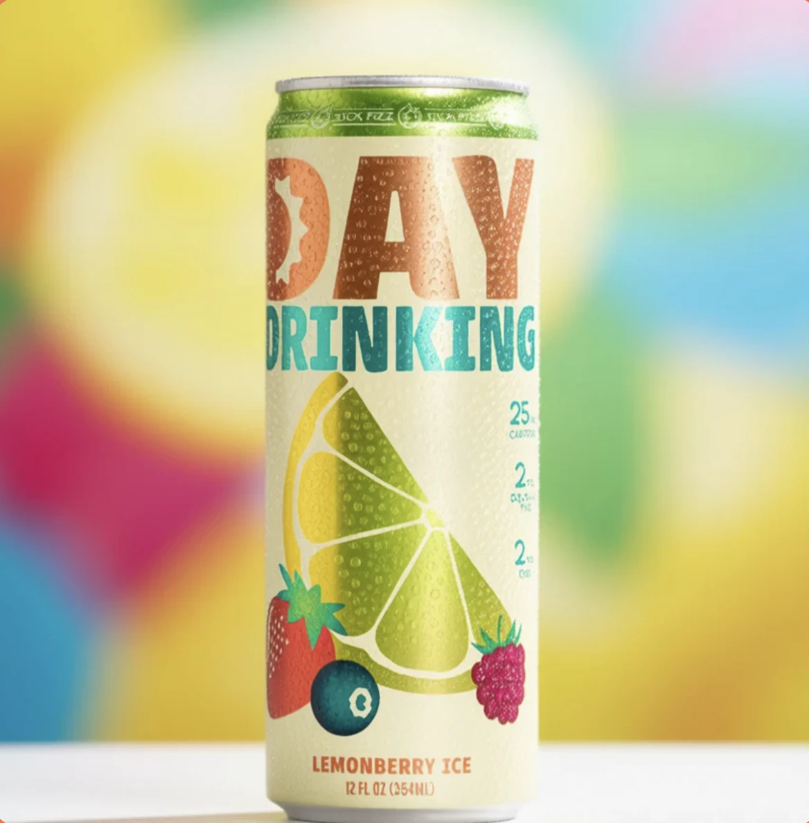 Kick Fizz - Kick Fizz - Day n Evening Lemonberry Ice 2mg Main Image