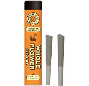North Lake Supply - Durban Poison Flower 2-pk Pre-Roll 1g Main Image