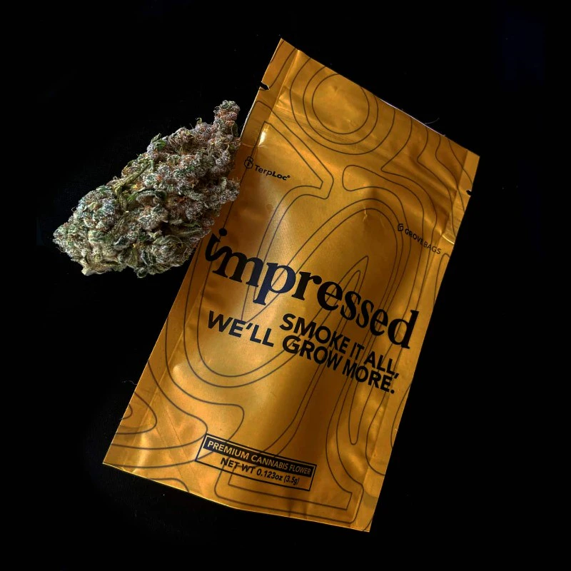 Impressed Cannabis - Garlic Gushers - 3.5g - Impressed Main Image