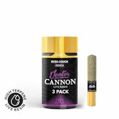 In Da Couch Infused Live Resin Cannon Pre-Roll 0.5g x 3pk