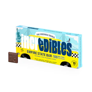 Incredibles - Empire State Bar Chocolate | Edible | 100mg | Incredibles