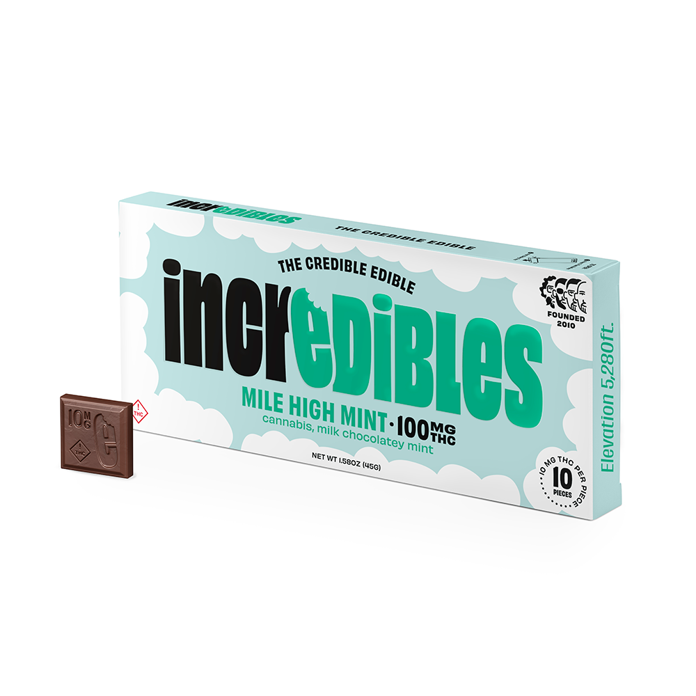 Chocolate | Mile High Mint - 100mg - Edible