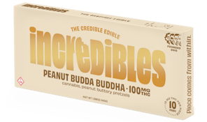 IncrEdibles | Chocolate Bar | Peanut Budda Buddha | 100mg