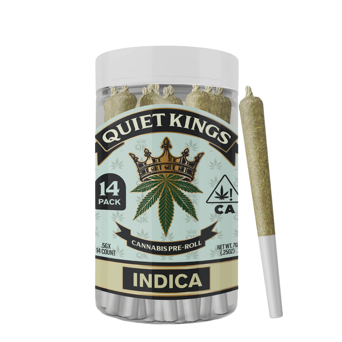 Quiet Kings - Gelato 33 (I) | 0.5g 14pk Prerolls | Quiet Kings Main Image