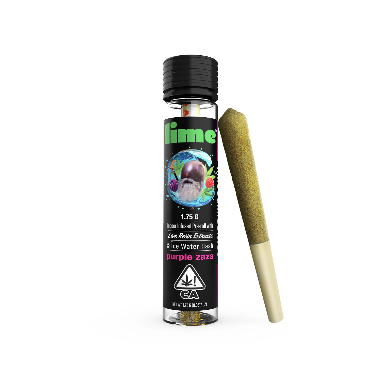 Lime - Lime - Purple Zaza (I) - Infused Joint - 1.75g Main Image