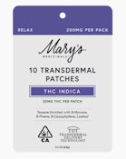 Mary's Indica Patch 10pk