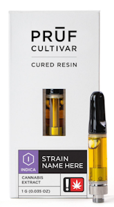 PRUF CULTIVAR - Pruf Cultivar Rainbow Belts 3.0 Cured Resin Cartridge 1g