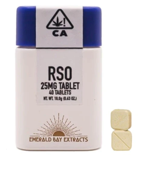 Emerald Bay Extracts - Emerald Bay 25mg Glitter Bomb RSO Tablets 40ct Main Image