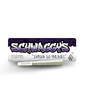 Schwaggy's - Indica Blend Preroll (1g)