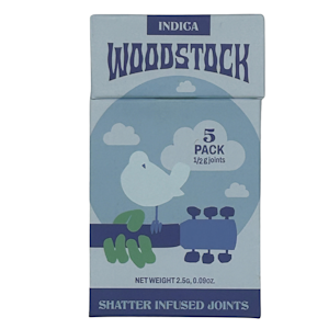 Woodstock - Alien OG x Motorbreath | Woodstock | Infused Preroll | 5pk | 0.5g