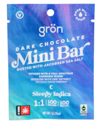 Gron 1:1 CBN Dark Chocolate Mini Bar 100mg