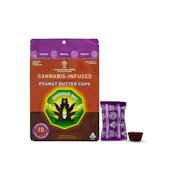 Peanut Butter Cups (I)  | 10mg 10pk Milk Chocolate | Emerald Sky