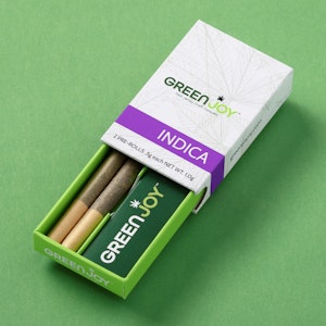 GREEN JOY - Headband Cookies PreRolls  2pk 1g