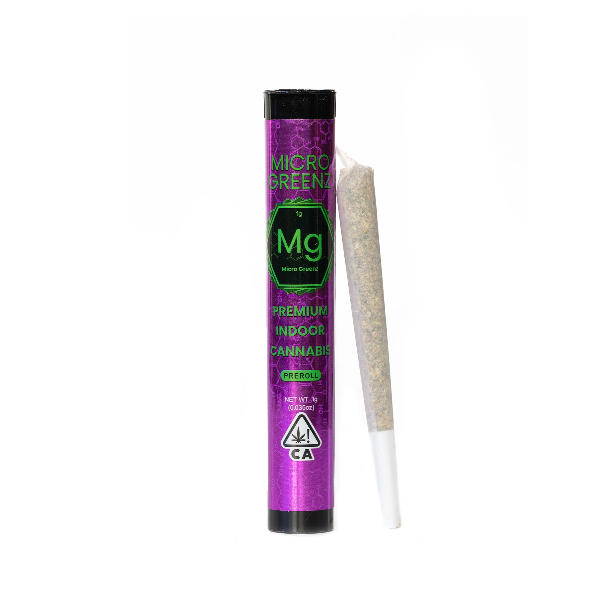 Micro Greenz - Micro Greenz Gorilla Cookies x Carbon Fiber (H) Preroll 1g Main Image