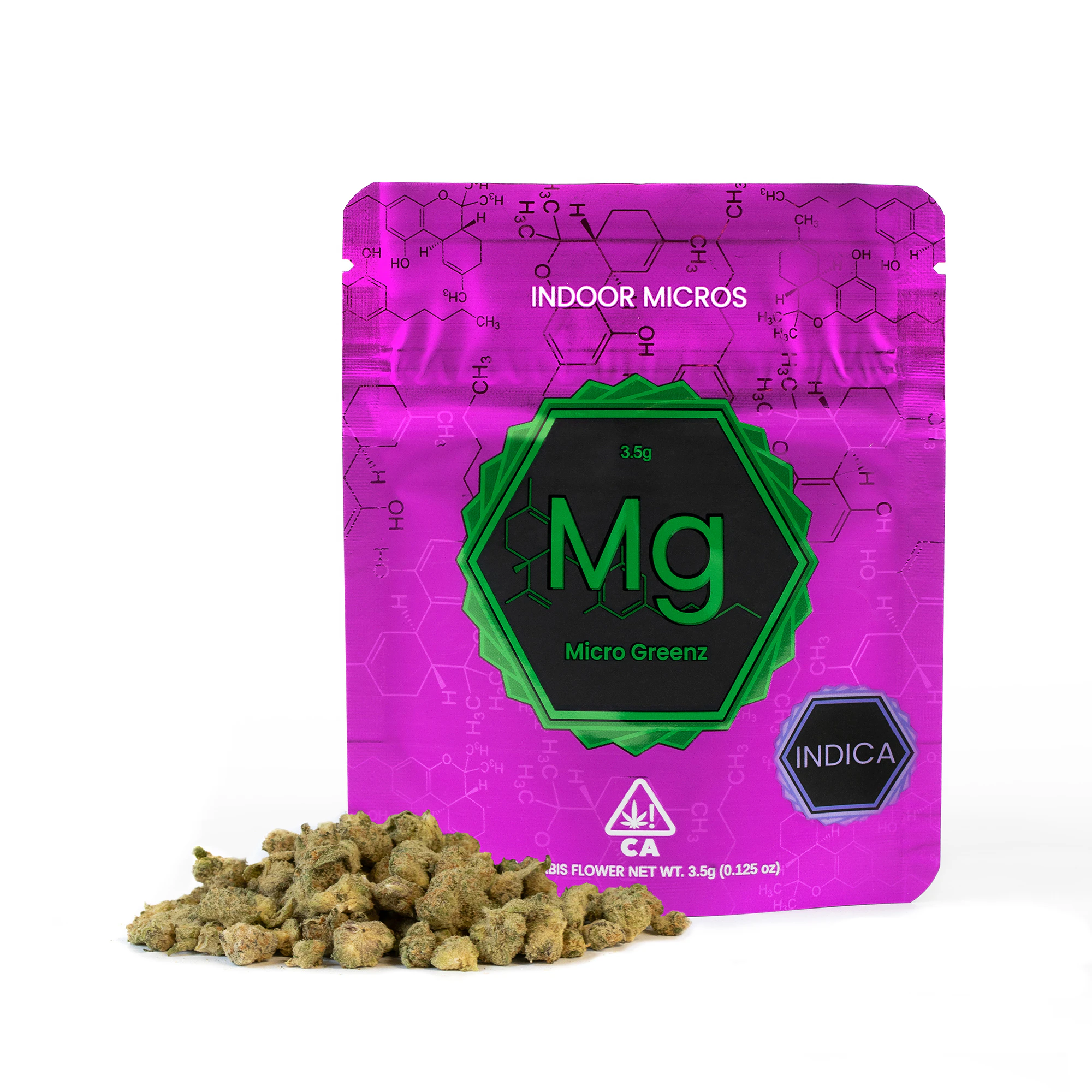 Micro Greenz - Micro Greenz - Flower - Indoor - Sour Diesel x Sherbert - 3.5g Main Image