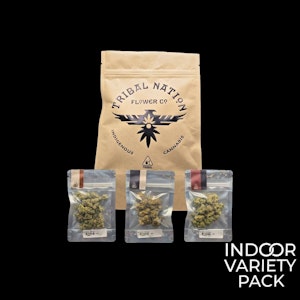Native Fire - TNFC 6g Indoor Variety Pack- Super Silver Haze, Jelly Cake, Animal Sherb Mintz