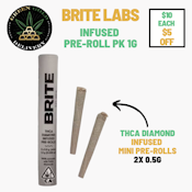 Platinum Bird Infused Mini Pre Rolls 2 Pk 1g Special