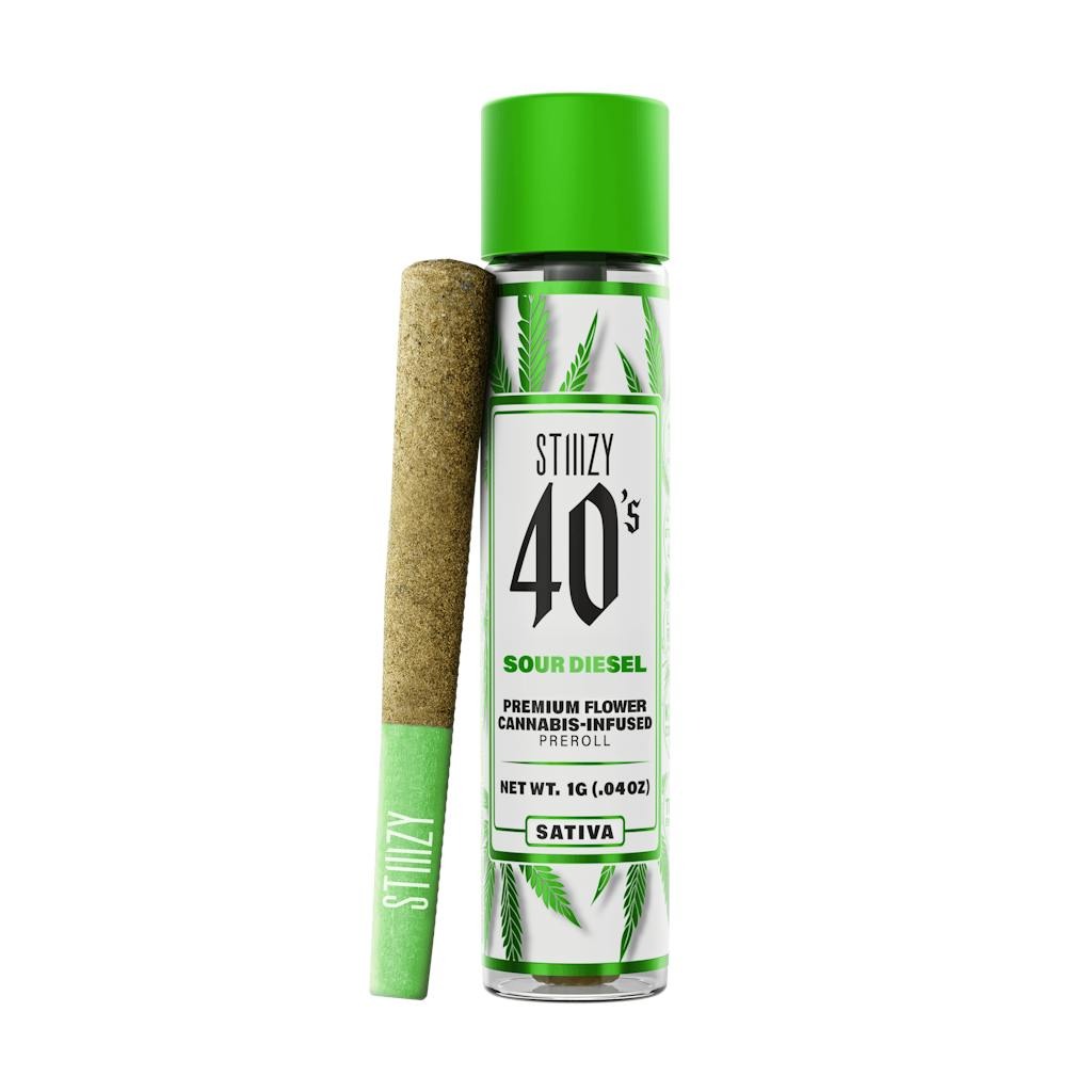 Stiiizy Sour Diesel 40's Pre-Roll 1.0g