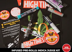 High Times | Infused Pre-Rolls Indica Cannabis Cup Judge Kit