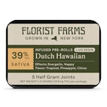 Florist Farms - Infused Live Resin Dutch Hawaiian - 5 pack - Preroll