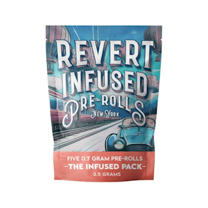 Revert - Distillate Infused Pack | Infused Pre-roll | 0.7g 5 Pack | Revert