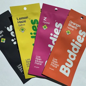 Buddies - Gas - Infused Pre-roll - Buddies - 1g