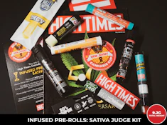High Times | Infused Pre-Rolls Sativa Cannabis Cup Judge Kit