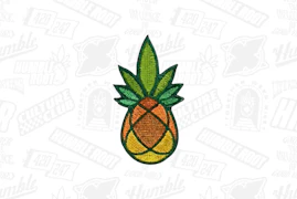 Iron on Pineapple Patch - Humble Root