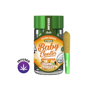 JEETER - Island Papaya (H) | 5pk 2.5g Baby Jeeter Infused Prerolls | Jeeter