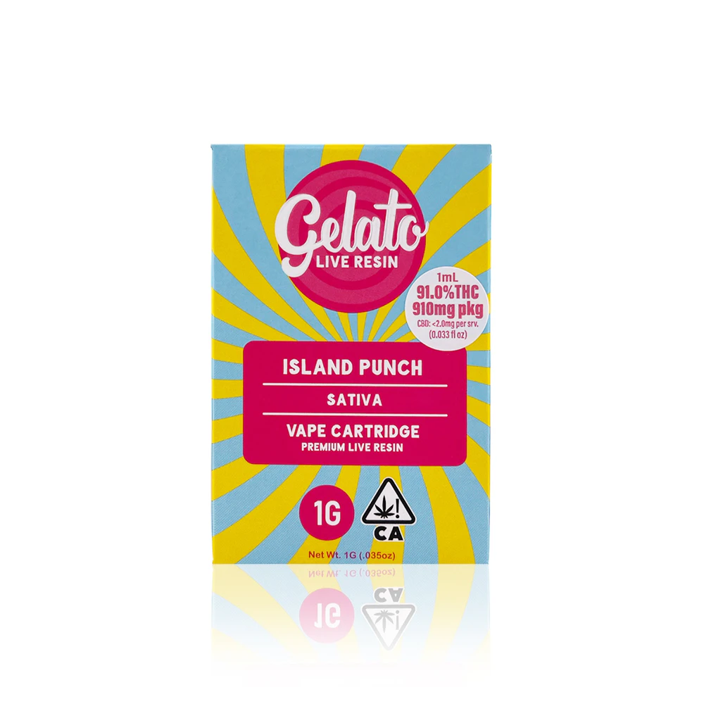 Gelato - Gelato 1g Island Punch Live Resin Cartridge (Sativa) Main Image