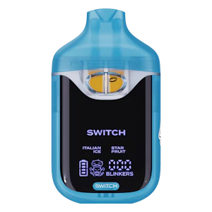 BOUTIQ - BOUTIQ - 1g Liquid Live Diamonds AIO Switch Dual Tank - Italian Ice + Star Fruit
