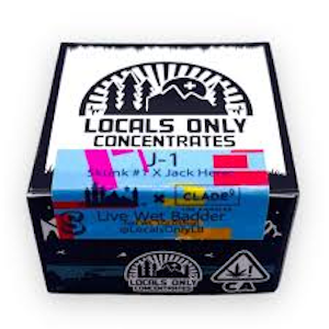 Locals Only Concentrates - J1 Wet Badder 1g
