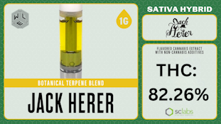 White Label | 1g Flavored Cart [S] | Jack Herer 
