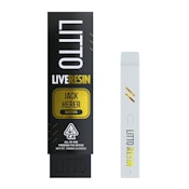 LITTO | Jack Herer | Live Resin All In One | [1g] | Sativa