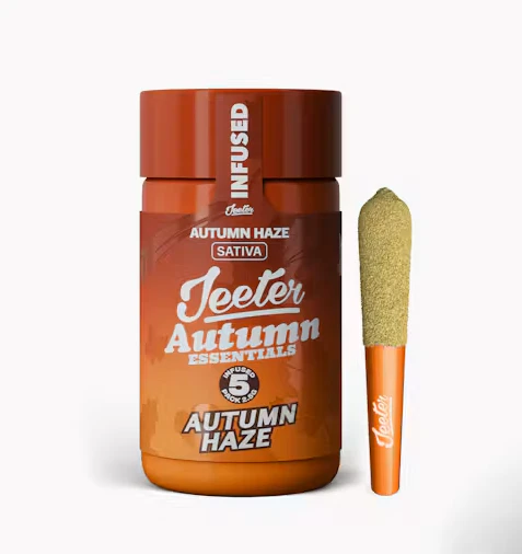 Jeeter - 5 PACK INFUSED - AUTUMN HAZE .5G - JEETER Main Image
