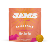 [REC] JAMS | Shineapple 2:1:1 THC:THCV:CBG | 100mg/10pk Soft Chews