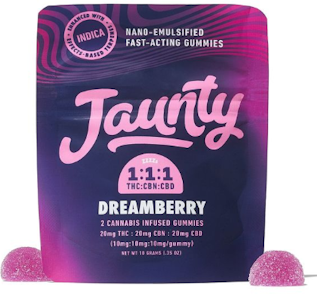 JAUNTY - DREAMBERRY 2PK GUMMIES - JAUNTY - 20mg