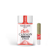 JEETER - Infused Prerolls - Phantom Lemons - Live Rosin Cannons - 3PK - 1.5G