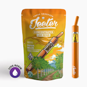 JEETER - Papaya Melon Live Resin Straw ALL-IN-ONE 500mg