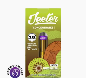 JEETER - Jeeter 1G Kiwi Kush Liquid Diamonds Cartridge